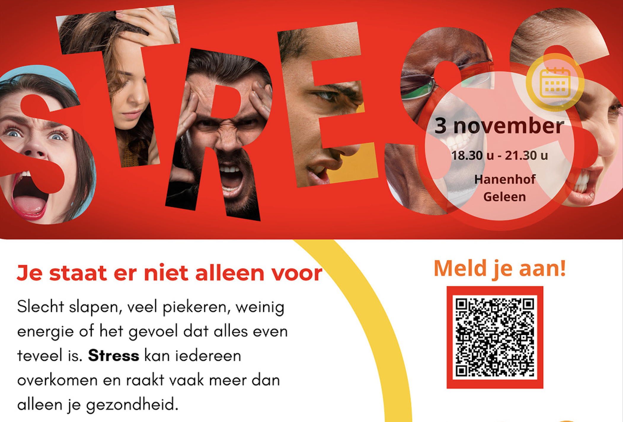 stress thema avond